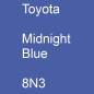 Preview: Toyota, Midnight Blue, 8N3.